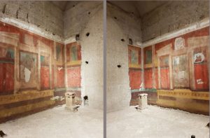 subterraneo palatino afrescos mansao augusto 300x197 - Subterraneos Palatino, afrescos Mans&atilde;o de Augusto