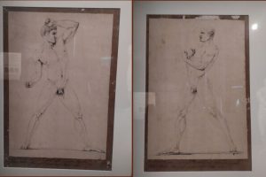 Exboço a lápis de Canova, Demoxenos e Creugas damoxe creugas lapis canova expo roma 300x200 - Exboço a lápis de Canova, Demoxenos e Creugas