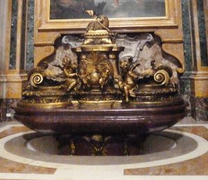 passeio vaticano  pia batismal 300x260 - Passeio Vaticano: Pia Batismal da Bas&iacute;lica de S&atilde;o Pedro